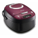 Мультиварка Tefal Spherical, 750Вт, чаша-4л, електронне керув., пластик, чорно-бордовий