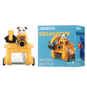Пляшка для води ARDESTO Excavator 500мл, пластик, жовтий