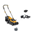 Газонокосарка акумуляторна STIGA Collector136eKit 20В 2х2А·год 34см 35л 25-75мм ЗП 11.75кг