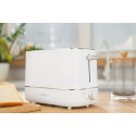 Тостер ARDESTO Timeless Elegance, 800Вт, пластик, 2 слоти, білий