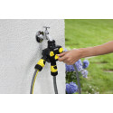 Розподільник для поливу Karcher, 3/4", 1", роздільник триканальний