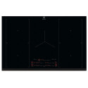 Варильна поверхня Electrolux індукційна, 80см, розширена зона, Hob2Hood, чорний