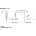 Посудомийна машина Bosch вбудована,  9 компл., F, 45см, білий
