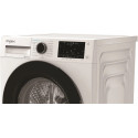 Пральна машина Whirlpool фронтальна, 8кг, 1400, А, 55см, дисплей, пара, інвертор, люк чорний, білий