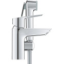 Одноважільний змішувач GROHE QuickFix Start для раковини, S-розміру із гігієнічним душом, хром