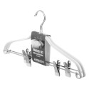 Набір вішаків з прищіпками ARDESTO 42см, 2шт, метал, ПВХ, білий