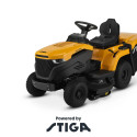 Трактор садовий бензиновий STIGA Estate598W 1040Вт висота 25-80мм, 7 положень, 240л, ширина 98см, 165кг