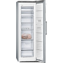 Морозильна камера Siemens, 186x60x65, 242л, 1дв., E, NF, нержавіюча сталь