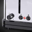 Тостер Russell Hobbs Chester 1000Вт, довгі слоти, метал, сріблястий