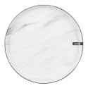 Тарілка обідня ARDESTO Marmo, 27см, кераміка, білий