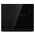 Варильна поверхня Gorenje електрична, 60см, розширена зона, чорний