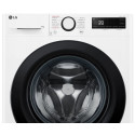 Пральна машина LG фронтальна, 11кг, 1400, A, 57см, дисплей, пара, інвертор, білий
