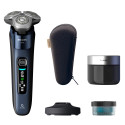 Бритва електр. Philips Series i9000 Prestige SkinIQ, бритв.головок-3, Li-Ion, сух.+волог., індикатор заряду, твердий чохол, синій