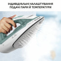 Праска Tefal Virtuo 30, 2000Вт, 240мл, паровий удар -120гр, постійна пара - 27гр, керам. підошва, біло-зелений