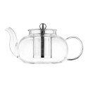 Заварник ARDESTO Gemini Roma 800мл, боросилікатне скло, нержавіюча сталь, прозорий