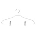 Набір вішаків з прищіпками ARDESTO 42см, 2шт, метал, ПВХ, білий