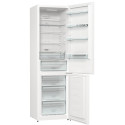 Холодильник з нижн. мороз. камерою Gorenje NRK6202AW4, 200х60х60см, 2 двері, 235( 96)л, А++, Total NF , Зона св-ті, Зовн. Диспл,