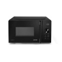 Мікрохвильова піч Gorenje, 20л, електр. керув., 800Вт, гриль, дисплей, 20 програм, інвертор, чорний