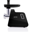 М'ясорубка Gorenje, 1700Вт, 2,3кг/хв, 2 решітки, пластик/метал, чорний