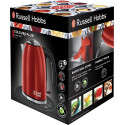 Електрочайник Russell Hobbs Colours Plus 1.7л, метал, червоно-чорний