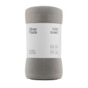 Плед ARDESTO Fleece 130x160см, 100% поліестер, сірий світлий