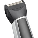 Набір для стрижки Babyliss, для бороди, вусів, голови, носа і тіла, акум., вібраційний мотор, насадок-8, чохол, сталь, сірий