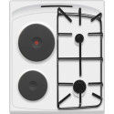 Плита Hansa з комбі. вар. поверхнею, 50х60см, 62л, емаль, газ контр., білий