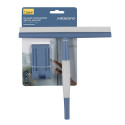 Шкребок для скла з гачком ARDESTO Solid 22.7х21.7см, пластик, гума, блакитний