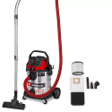 Пилосос професійний Einhell TE-VC 2580 SACL 1100Вт 200мбар контейнер 25л 230В/2200Вт вологе/сухе прибирання 6.9кг