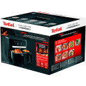 Мультипіч Tefal Easy Fry Dual Essential, 2700Вт, чаша-5.2+3.1л, сенсорне керув., 2 чаши, гриль, пластик, чорний