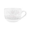 Чашка ARDESTO Siena, 500мл, порцеляна, біло-сірий