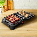 Гриль Tefal прижимний SuperGrill 4in1 2000Вт, темп. режимів-3, з`ємні пластини, метал