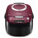 Мультиварка Tefal Spherical, 750Вт, чаша-4л, електронне керув., пластик, чорно-бордовий