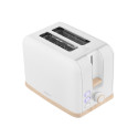 Тостер ARDESTO Wood Modern, 800Вт, метал, 2 слоти, білий