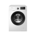 Пральна машина TCL фронтальна, 7кг, 1400, A, 49см, дисплей, пара, інвертор, білий