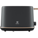 Тостер Electrolux 980Вт, метал, чорний