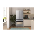 Холодильник SBS Gorenje, франц.дверцята, 182x80x71см, 2 дв., Х- 302л, М- 178л, A+, NF+,  Інвертор, Дисплей, Сірий
