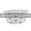 Салатник ARDESTO Cherry, 14см, 450мл, порцеляна, багатокольоровий