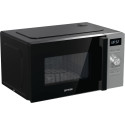 Мікрохвильова піч Gorenje, 20л, електр. керув., 800Вт, гриль, дисплей, 11 програм, нерж