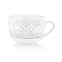 Чашка ARDESTO Siena, 500мл, порцеляна, біло-сірий