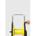 Котушка для шланга Karcher "HT 3.400", складне, регулювання висоти ручки візка, довжина шланга: 1/2" 40м, 5/8" 30м, 3/4" 20м