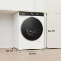 Пральна машина Gorenje фронтальна, 10кг, 1400, A+++, 60см, дисплей, пара, Wi-Fi, інвертор, білий