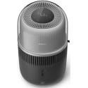 Зволожувач повітря Philips традиційне зволоження Series 4000, 44м2, 4,5л, 300мл/г, сенсорне, режим сну, нічник, чорний