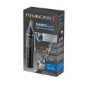 Тример Remington Nano Series Lithium, для носа та вух, ААx1, насадок-4, сталь, чорно-синій