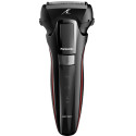 Бритва електр. Panasonic сіткова, 13000 об/хв, бритв.головок-3, Li-Ion, сух.+волог., тример, 2 насад.,док-станц. , чорний