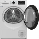 Сушильна машина Beko тепловий насос, 9кг, A++, 60см, дисплей, підсвітка барабану, білий