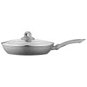 Сковорода з кришкою ARDESTO Gemini Gourmet Vasto, 28см, алюміній, сірий