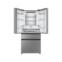 Холодильник SBS Gorenje, франц.дверцята, 182x80x71см, 2 дв., Х- 302л, М- 178л, A+, NF+,  Інвертор, Дисплей, Сірий