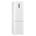 Холодильник з нижн. мороз. камерою Gorenje NRK6202AW4, 200х60х60см, 2 двері, 235( 96)л, А++, Total NF , Зона св-ті, Зовн. Диспл,