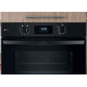 Духова шафа Indesit електрична, 71л, A+, дисплей, конвекція, чорний